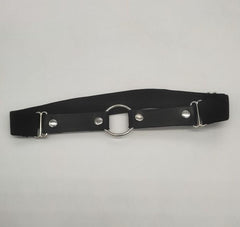 O ring adjustable PU leather thigh band