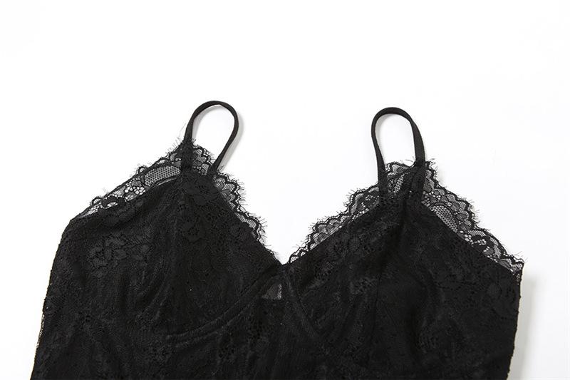 Long sleeve bustier lace cami shrug 2 piece top