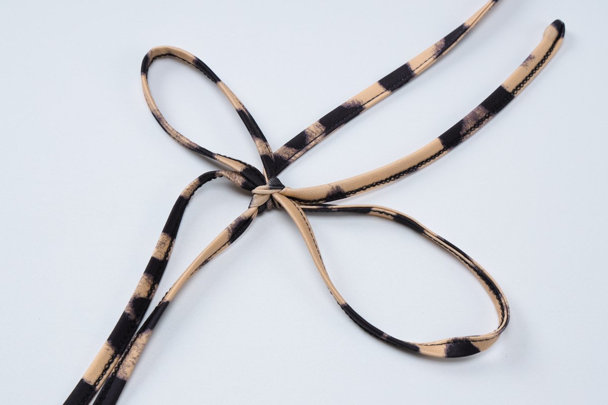 Leopard print halter o ring backless maxi dress
