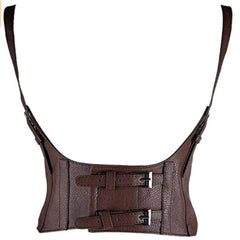Cami PU leather buckle adjustable corset