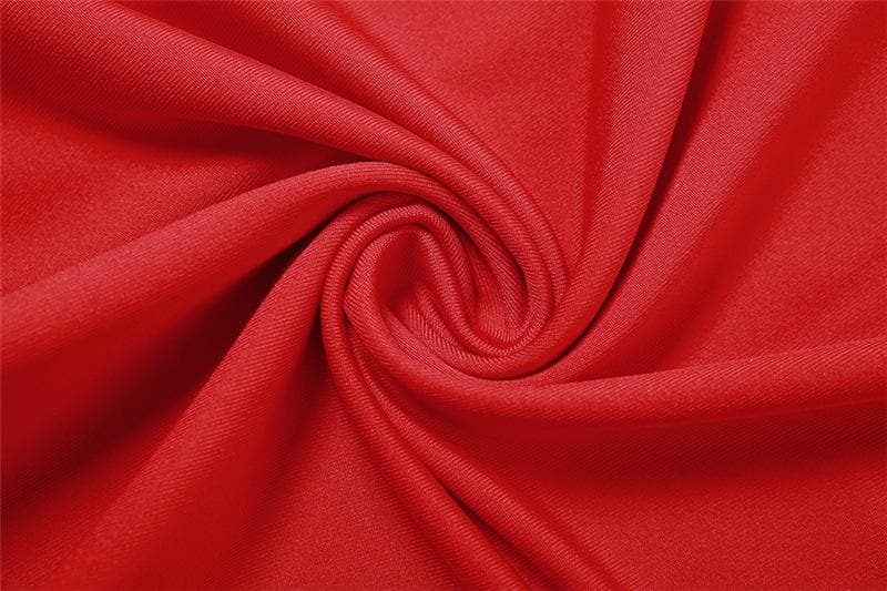 Flower applique backless solid v neck ribbon cami maxi dress  | red tango dress