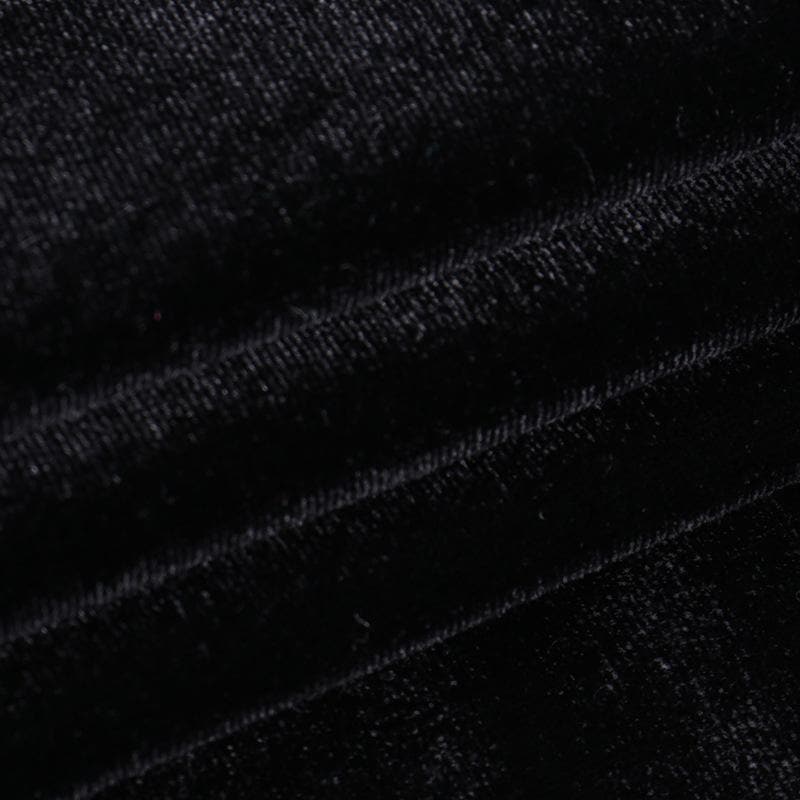 Cowl neck lace hem slit backless velvet cross back midi dress  | black rave dress  | black rave dress