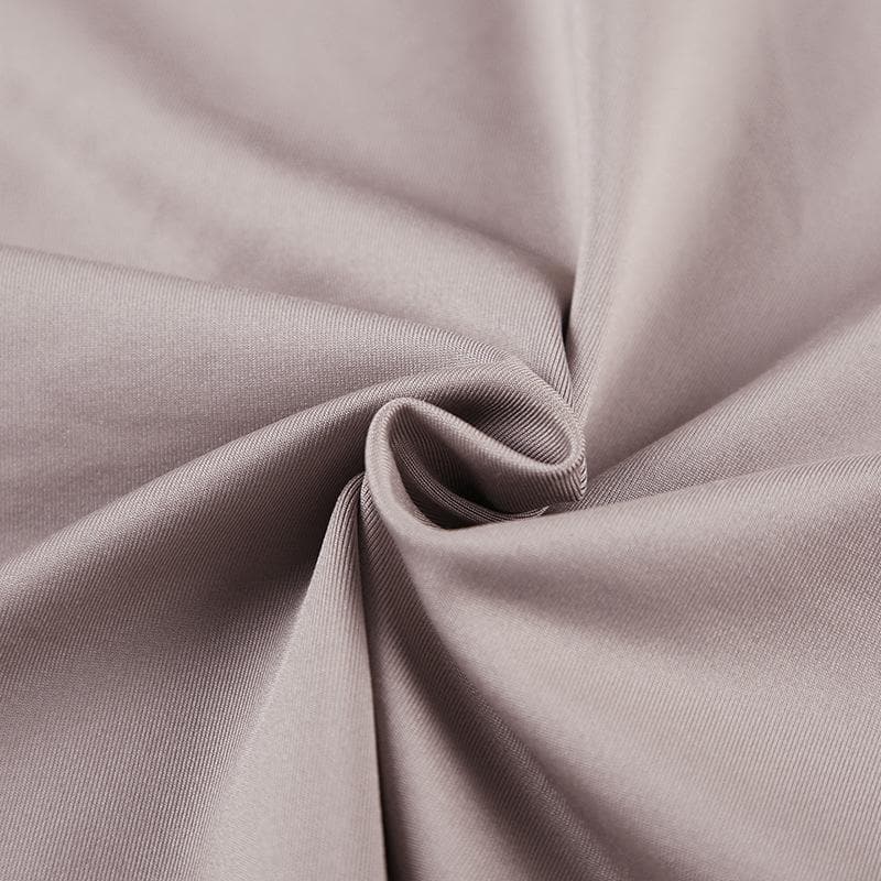 Short sleeve cowl neck ruched solid 2-way top
