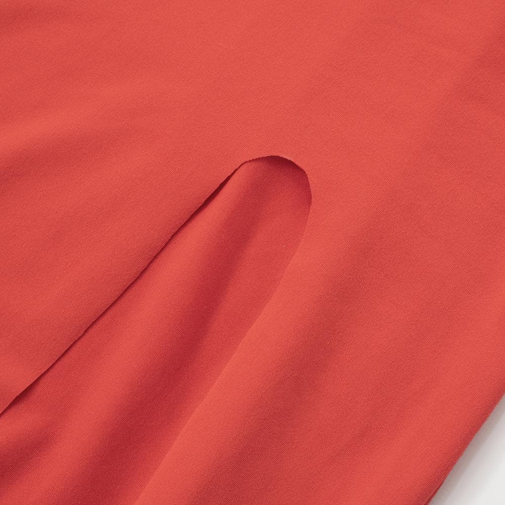 High slit solid backless tube maxi dress  | red tango dress