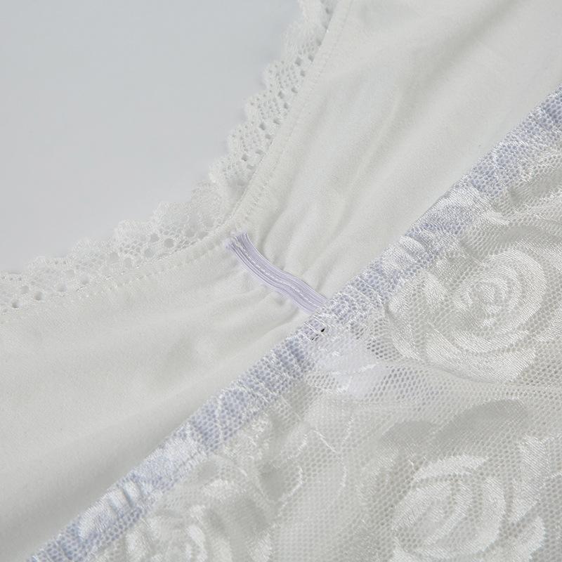 Halter lace ruched solid knotted top
