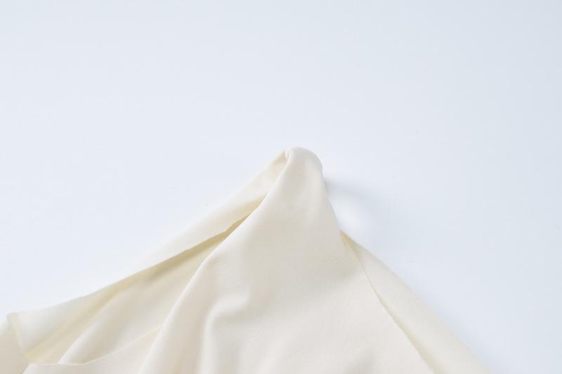 Ruffle irregular ruched 2-way maxi dress