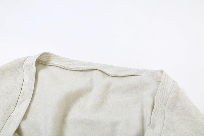Long sleeve shrug short pant set