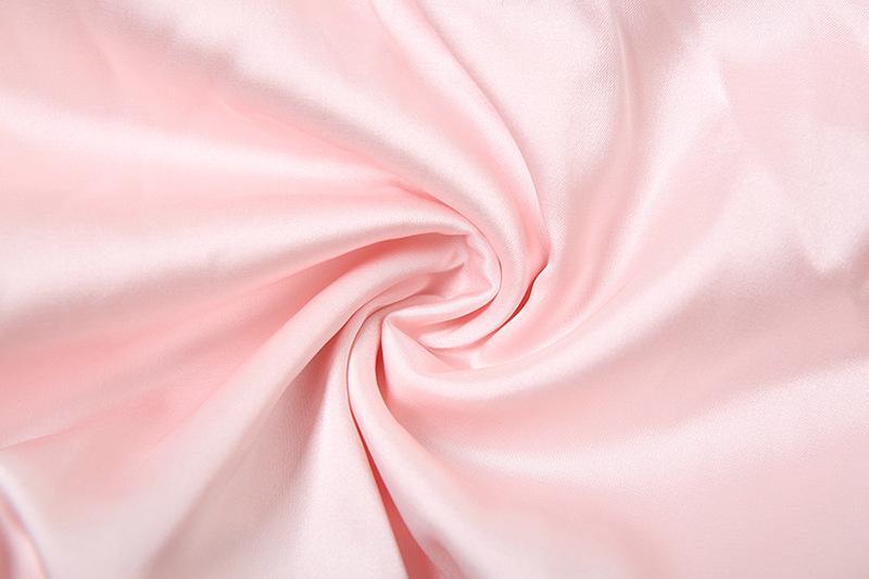 Ruched zip-up satin sweetheart neck backless mini dress