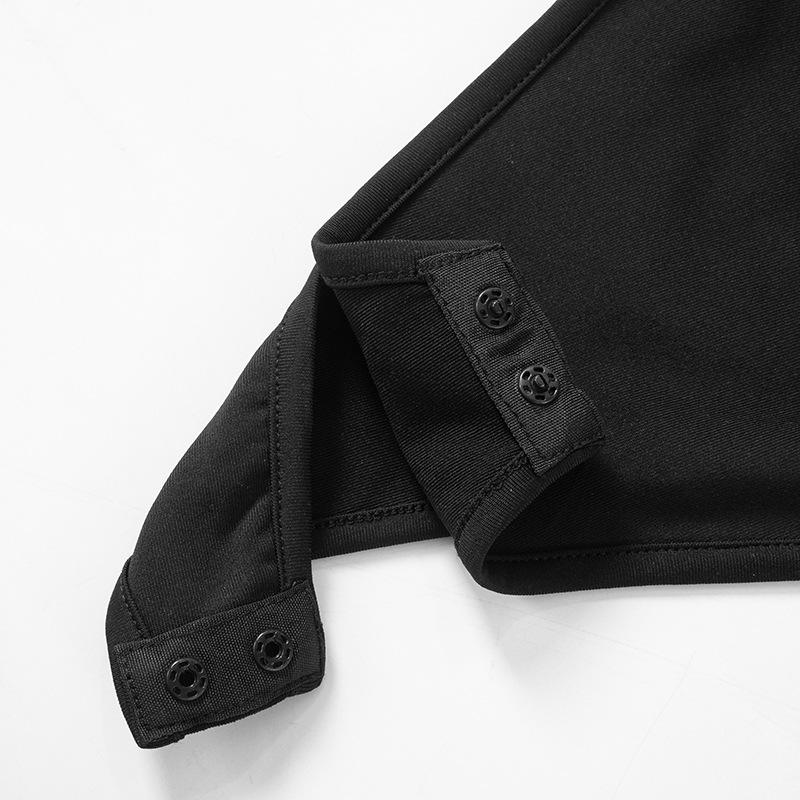 Short sleeve cross front hollow out solid bodysuit