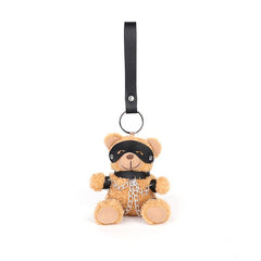 Harness PU leather fluffy o ring  decor accessory