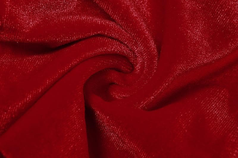 Velvet gloves ruched mesh backless cami mini dress  | red tango dress