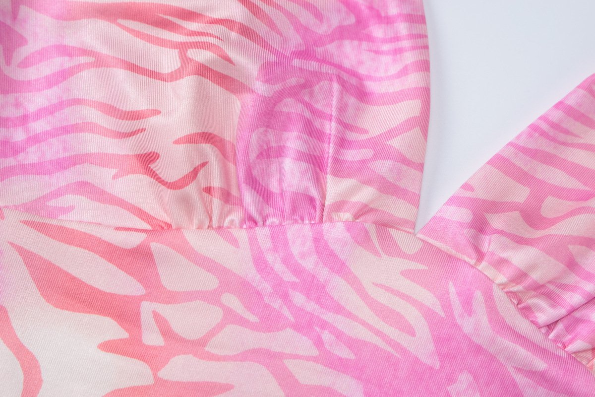Sleeveless v neck print backless maxi dress