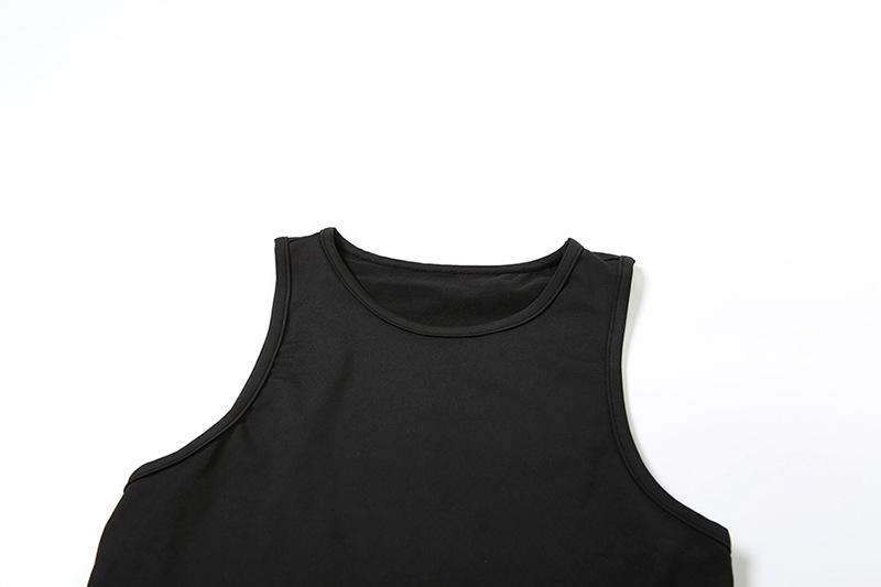 Hoodie long sleeve irregular 2 piece top