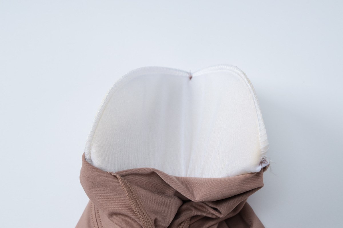 Long sleeve crewneck padded ruched pant set