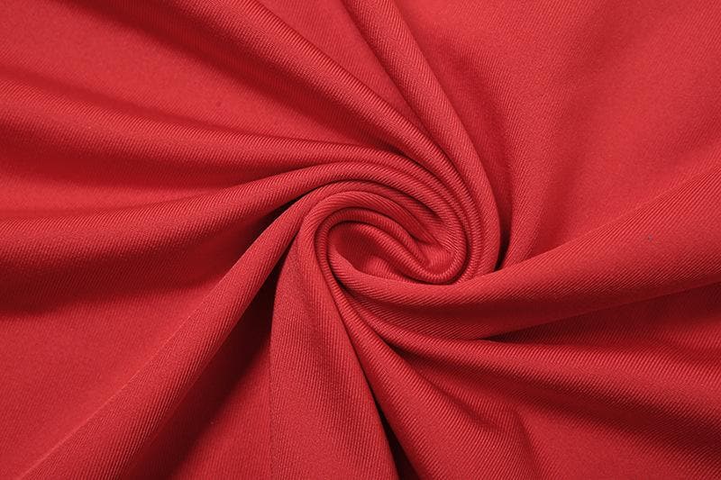 One shoulder ruched hollow out solid cami cut out maxi dress  | red tango dress