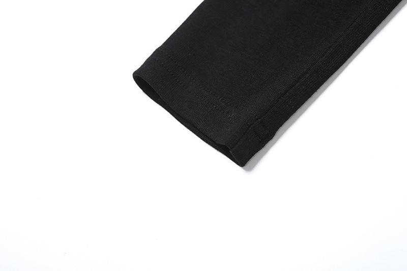 Long sleeve web hollow out top