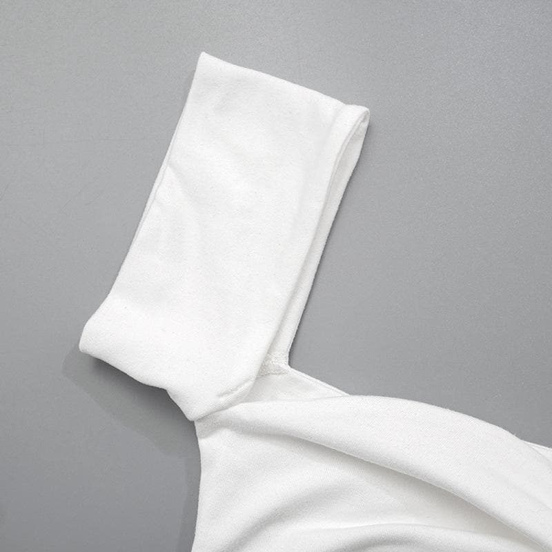 Cap sleeve ruched sweetheart neck crop top