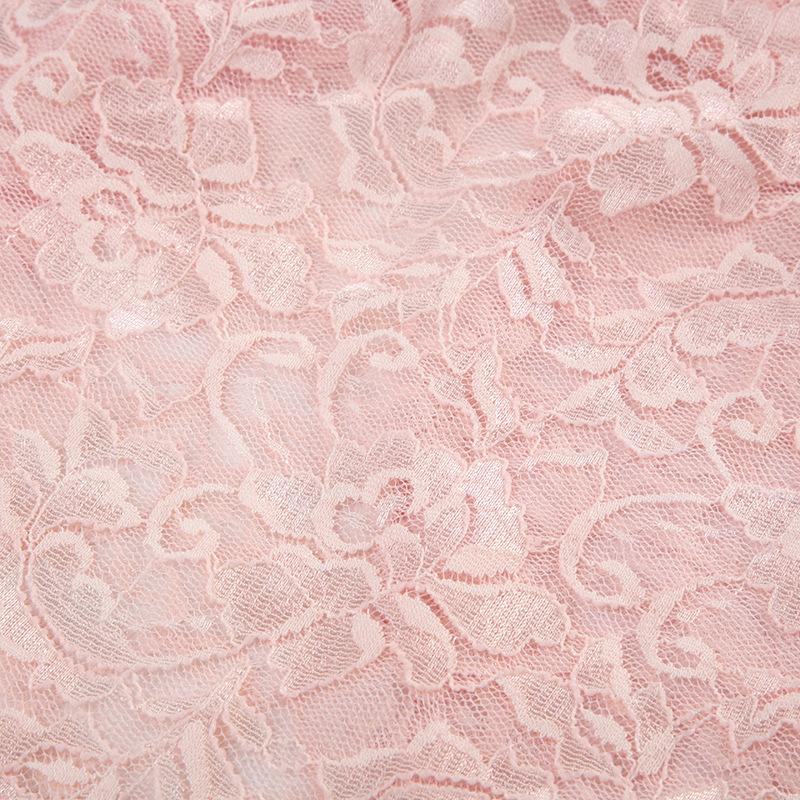 Lace patchwork ruffle ribbon mesh knotted cami top