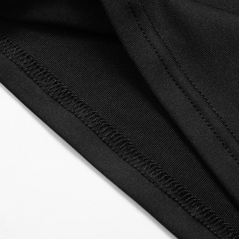 Bowknot square neck contrast sleeveless tank top