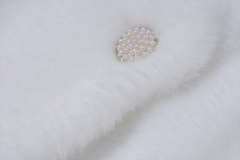 Fluffy A line button mini skirt