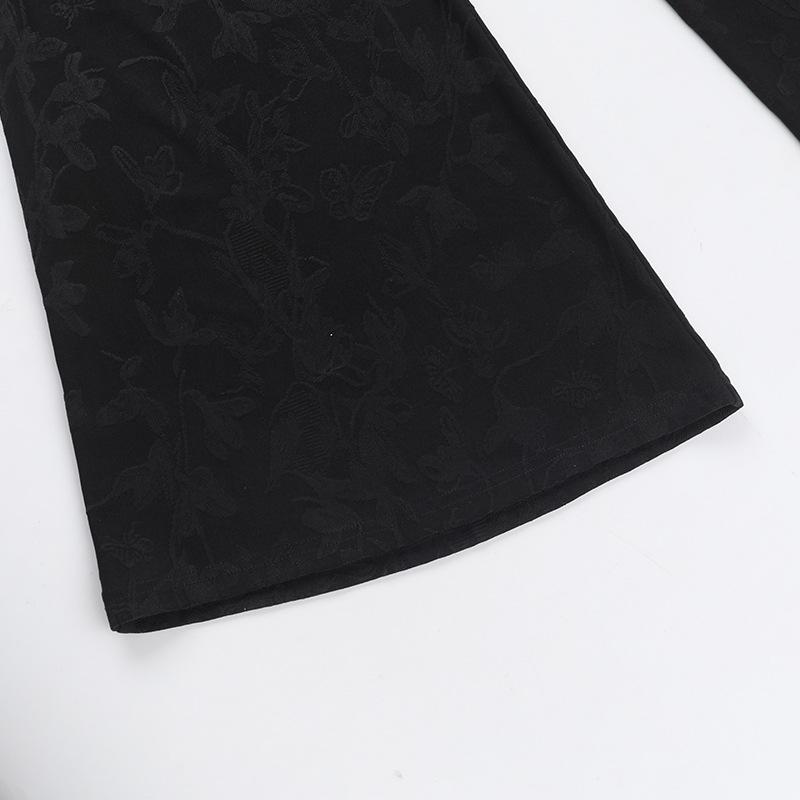 Halter hollow out self tie jumpsuit