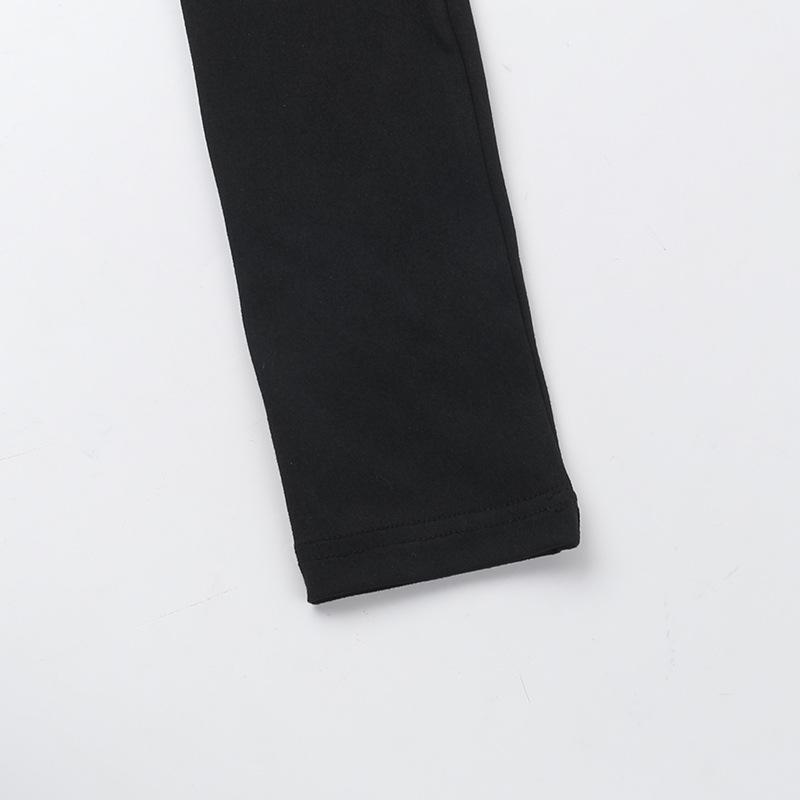 Long sleeve crewneck hollow out maxi dress