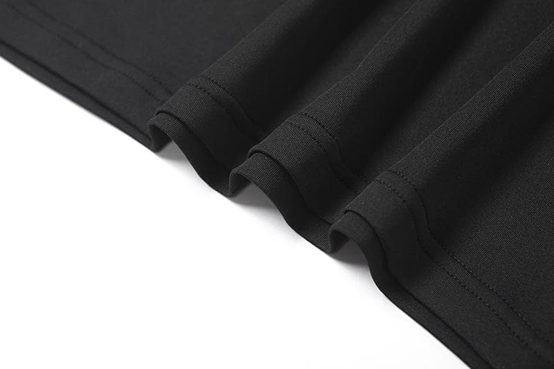 Hollow out cross front backless cami cut out maxi dress  | black rave dress